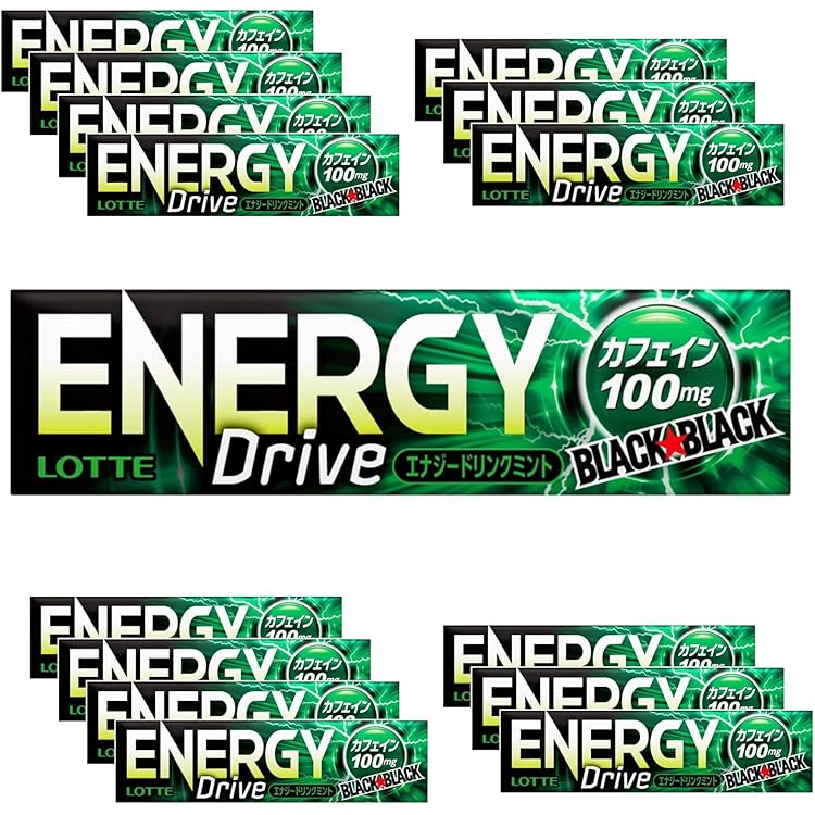 Amazon | ロッテ ブラックブラック エナジードライブ 9枚 | ロッテ